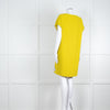 Diane Von Furstenberg Chartreuse Sequin Front Tunic Dress