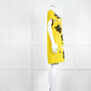 Diane Von Furstenberg Chartreuse Sequin Front Tunic Dress
