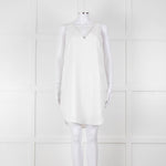 T Alexander Wang White Sleeveless Mini Dress