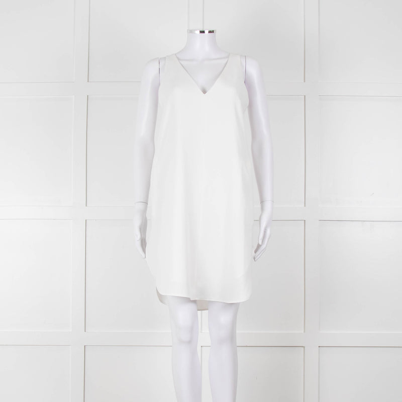 T Alexander Wang White Sleeveless Mini Dress