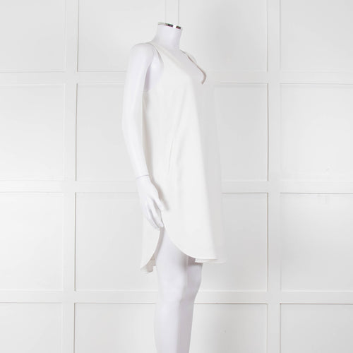 T Alexander Wang White Sleeveless Mini Dress