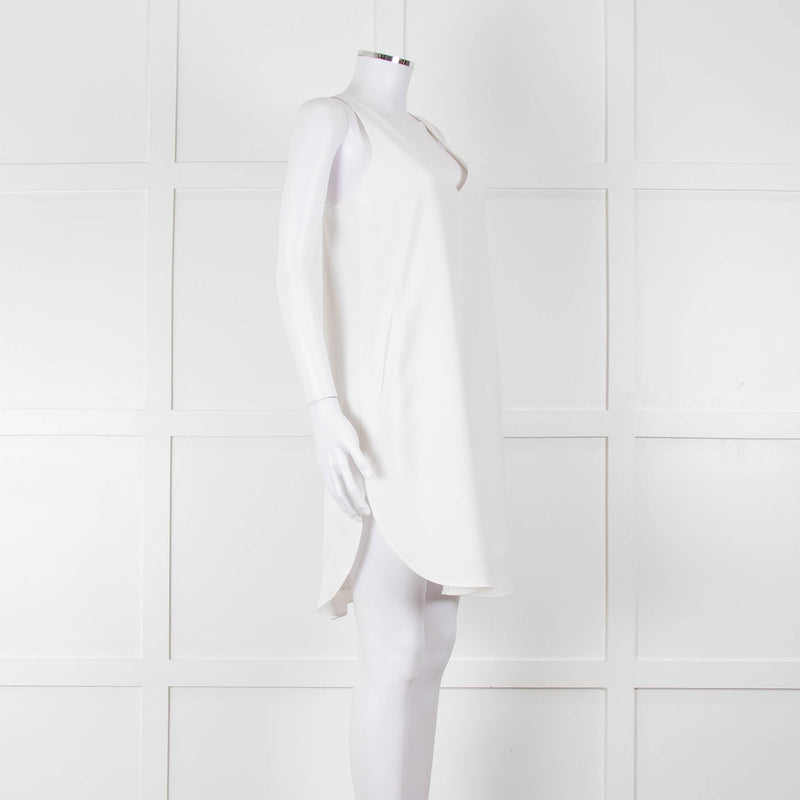 T Alexander Wang White Sleeveless Mini Dress