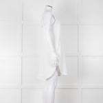 T Alexander Wang White Sleeveless Mini Dress