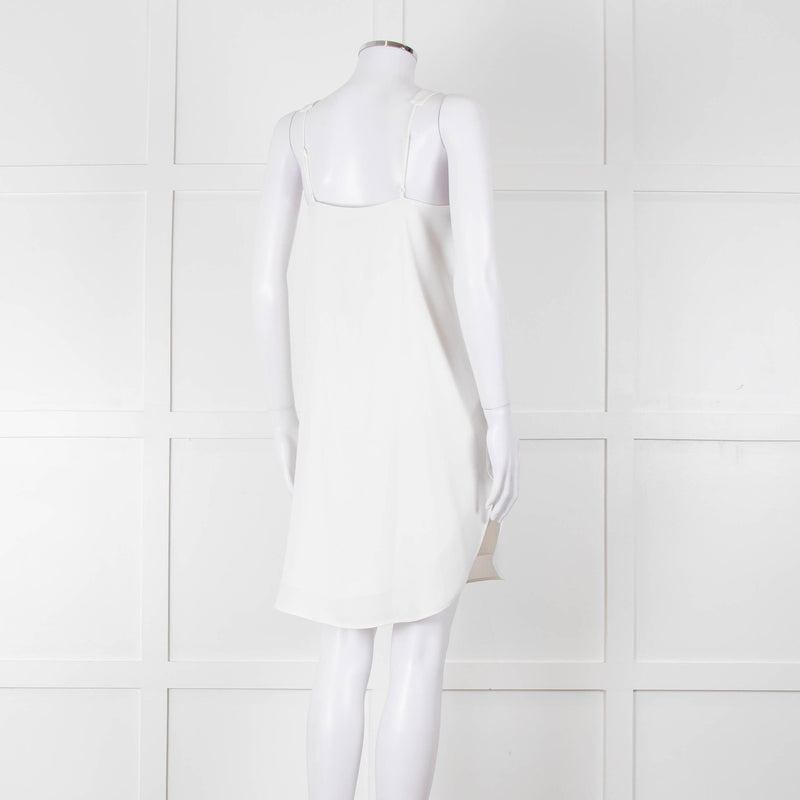 T Alexander Wang White Sleeveless Mini Dress