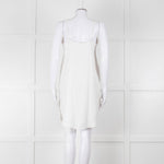 T Alexander Wang White Sleeveless Mini Dress