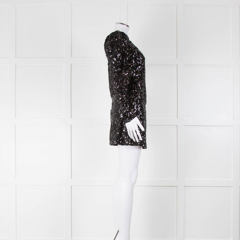 byTiMo Sequins Mini Dress in Black