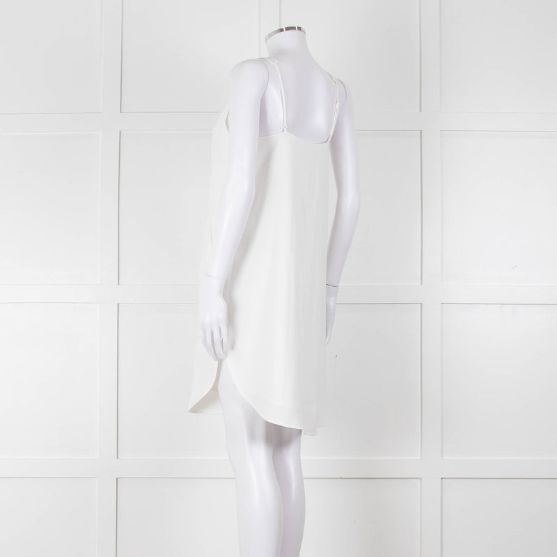 T Alexander Wang White Sleeveless Mini Dress