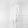 T Alexander Wang White Sleeveless Mini Dress