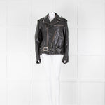 RE/DONE Oversized Moto Leather Jacket