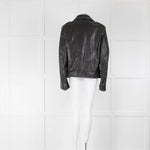 RE/DONE Oversized Moto Leather Jacket