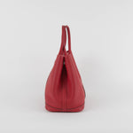 Hermes Rouge Garden Party 30 Togo Leather Bag