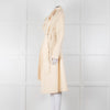 Carl Kapp Cream Belted Edge To Edge Coat