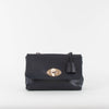 Mulberry Navy Medium Lily Bag With Silver Hardware