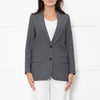 Zadig & Voltaire Grey Blazer with Angel Wing Crystal Back