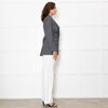 Zadig & Voltaire Grey Blazer with Angel Wing Crystal Back
