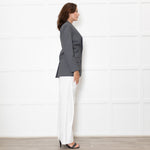 Zadig & Voltaire Grey Blazer with Angel Wing Crystal Back