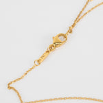 Monica Rich Kosann 18ct Yellow Gold Pink Sapphire, Mother of Pearl Venus Charm Necklace