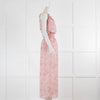 All Saints Rose Pink Cream Sleeveless Maxi Dress