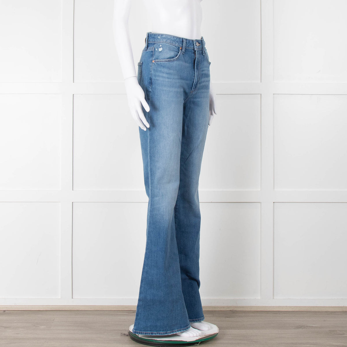 Paige Blue Flared Jeans