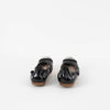 Miu Miu Black Patent Crystal Toe Flat Pumps
