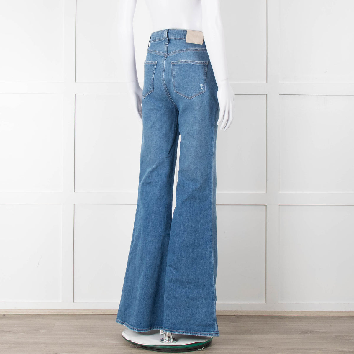 Paige Blue Flared Jeans