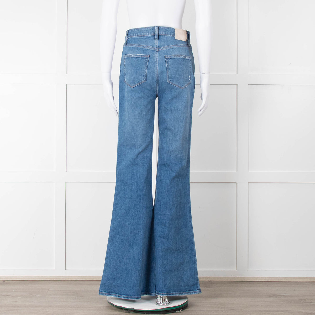 Paige Blue Flared Jeans