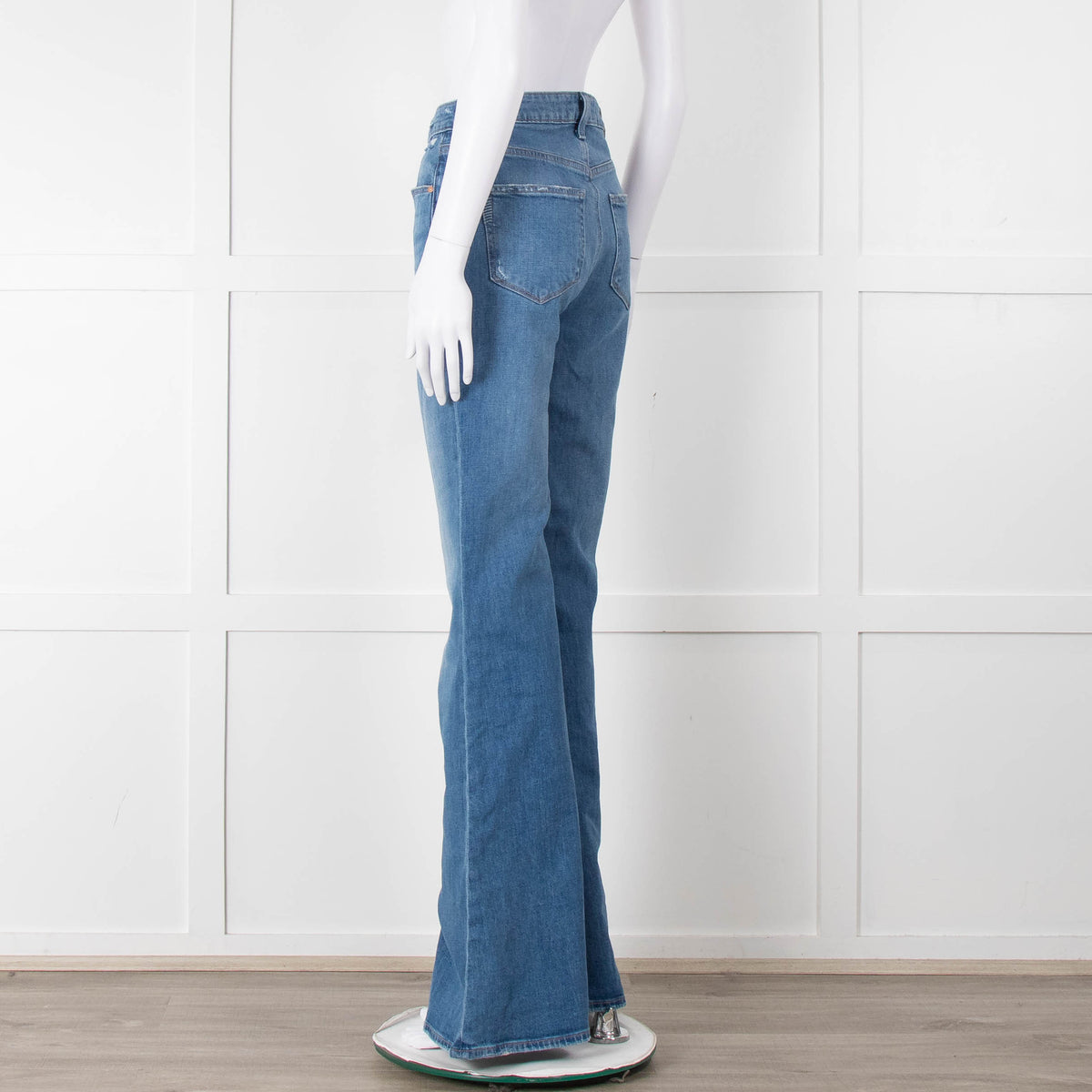 Paige Blue Flared Jeans