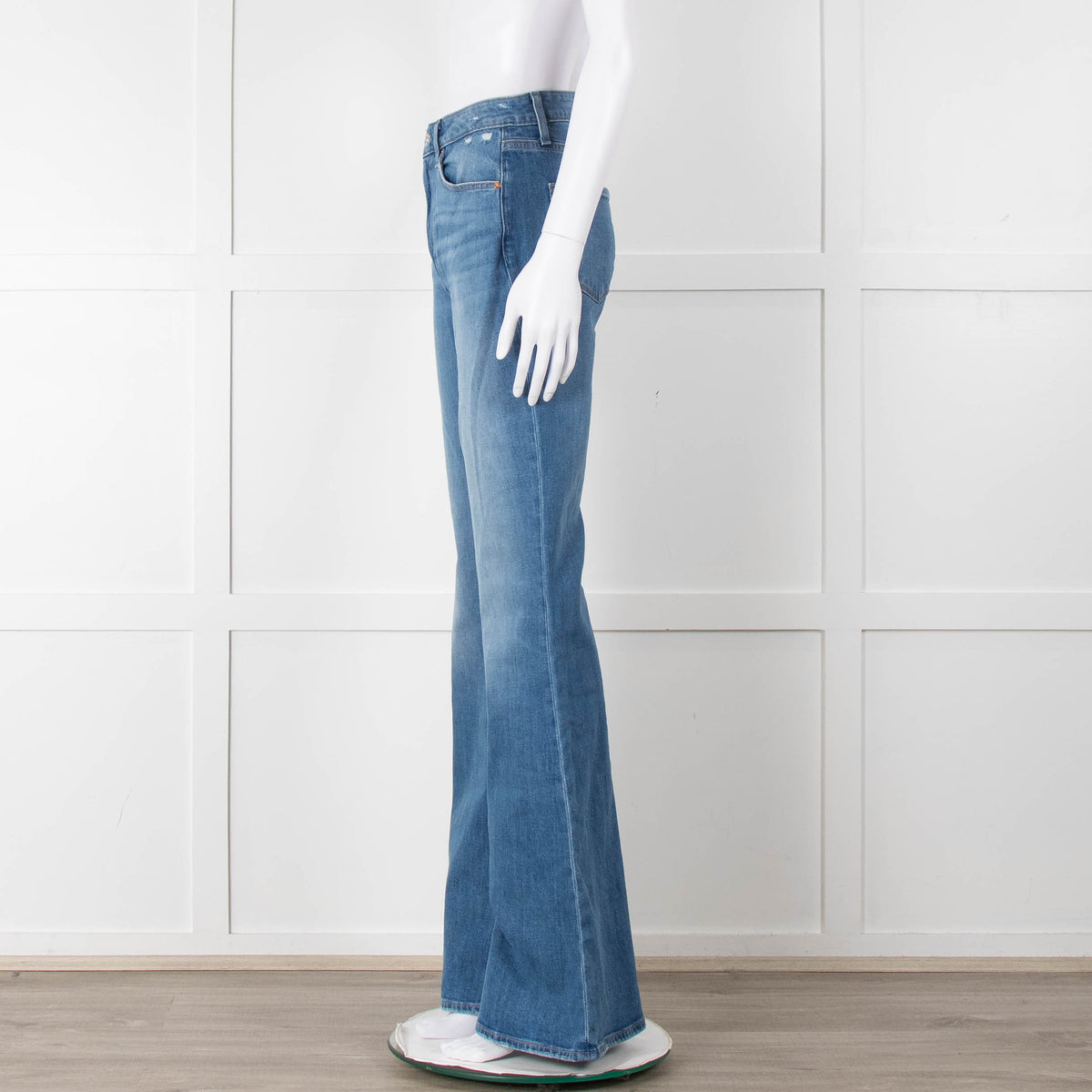 Paige Blue Flared Jeans