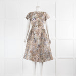 Vivienne Westwood Cream Khaki Green Sleeveless Midi Dress