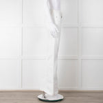Paige White Flared Jeans