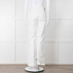 Paige White Flared Jeans