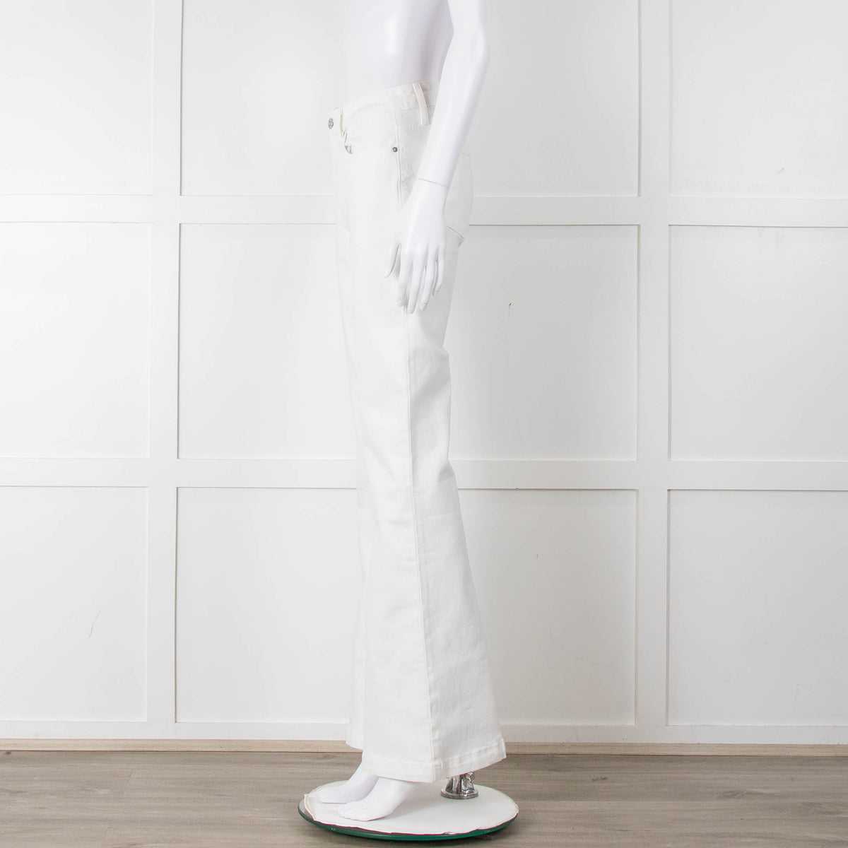 Paige White Flared Jeans