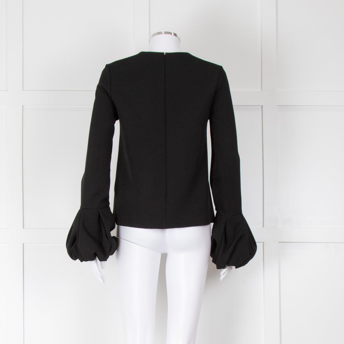Roksanda Black Bell Sleeve Top