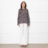 Dea Kudibal Animal Print Evelyn Silk Top
