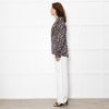 Dea Kudibal Animal Print Evelyn Silk Top