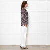 Dea Kudibal Animal Print Evelyn Silk Top