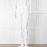 Paige White Skyline Ankle Peg Jeans
