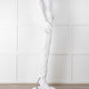 Paige White Skyline Ankle Peg Jeans