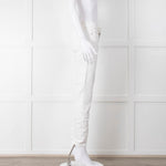 Paige White Skyline Ankle Peg Jeans
