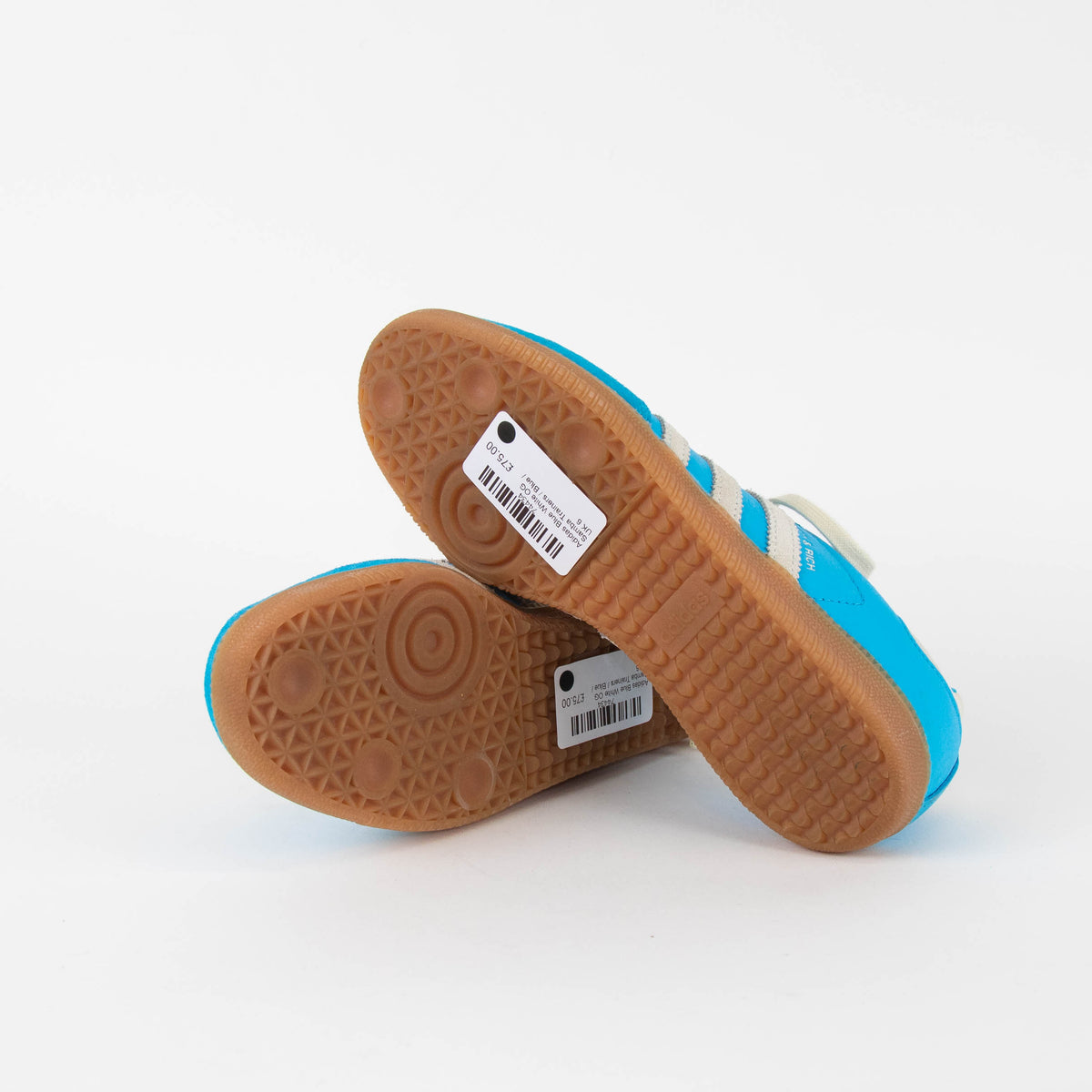 Adidas Blue White OG Samba Trainers