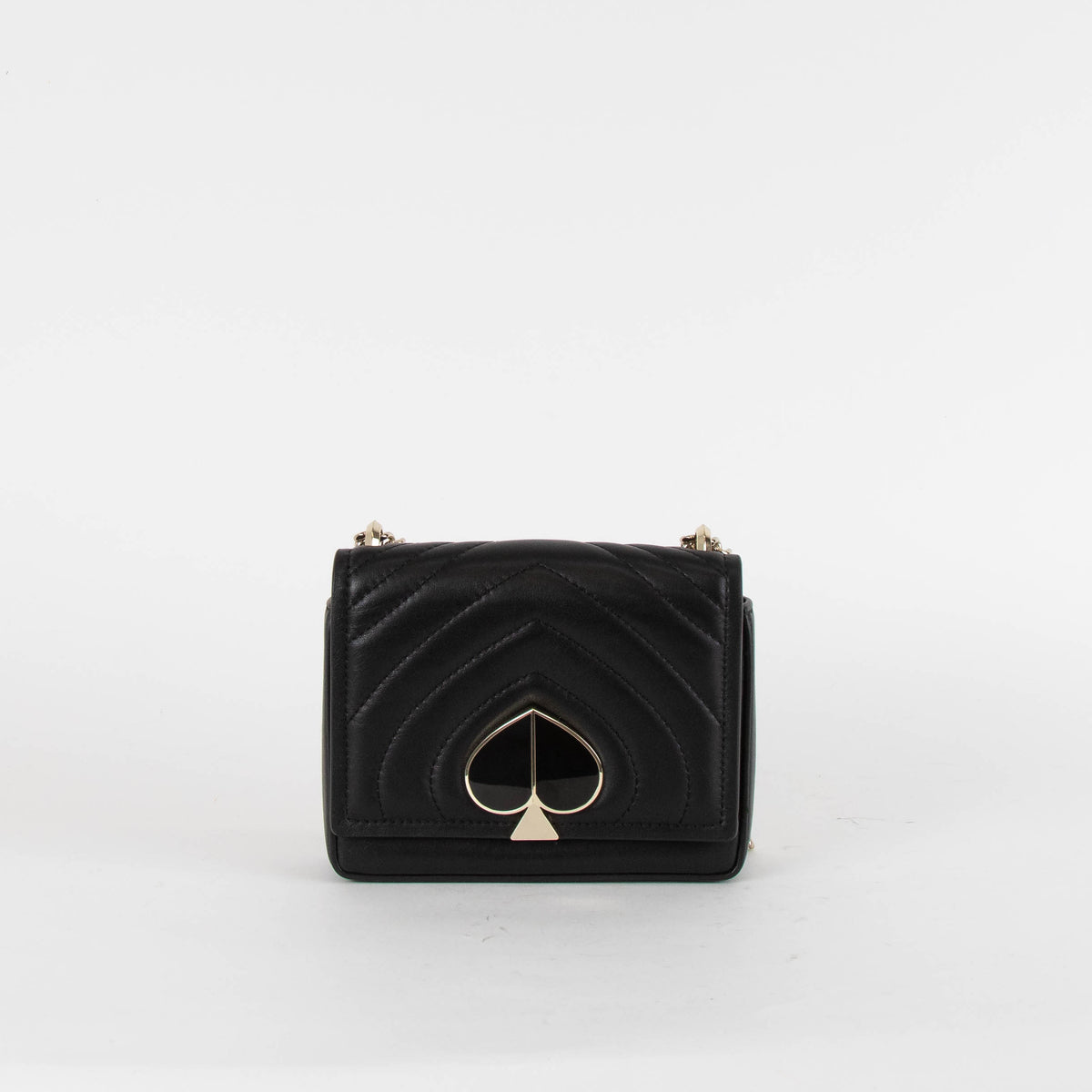 Kate Spade Black Small Quilted Shoulder Bag