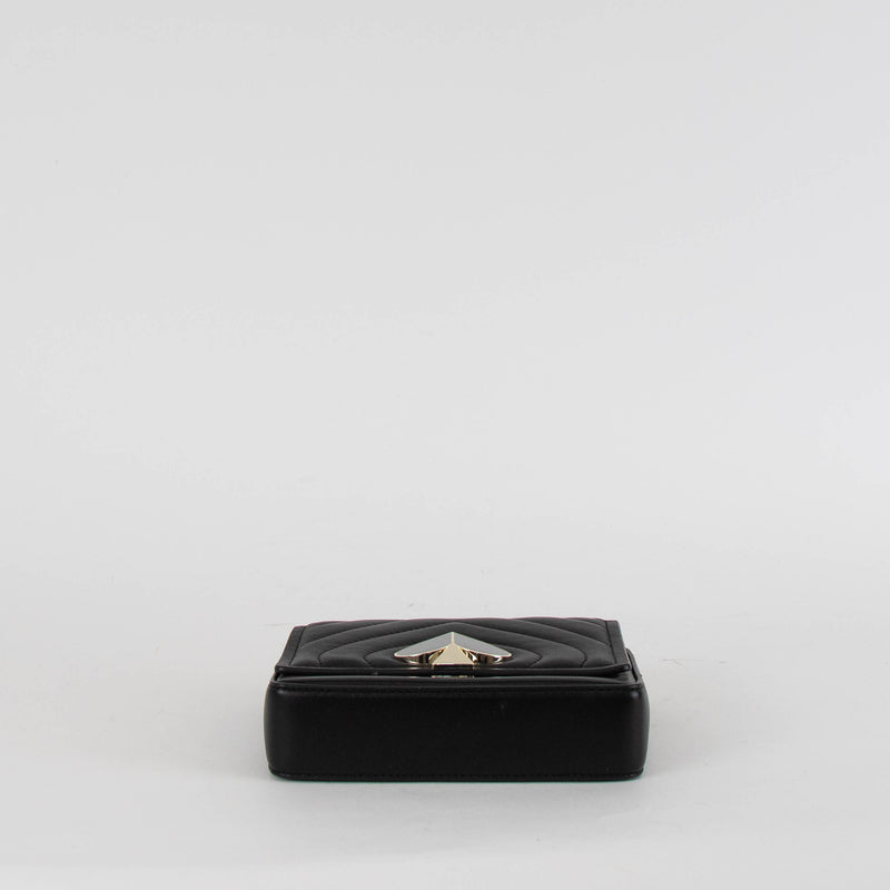 Kate Spade Black Small Quilted Shoulder Bag
