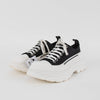 Alexander McQueen Black White Chunky Trainers