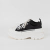 Alexander McQueen Black White Chunky Trainers
