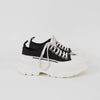 Alexander McQueen Black White Chunky Trainers