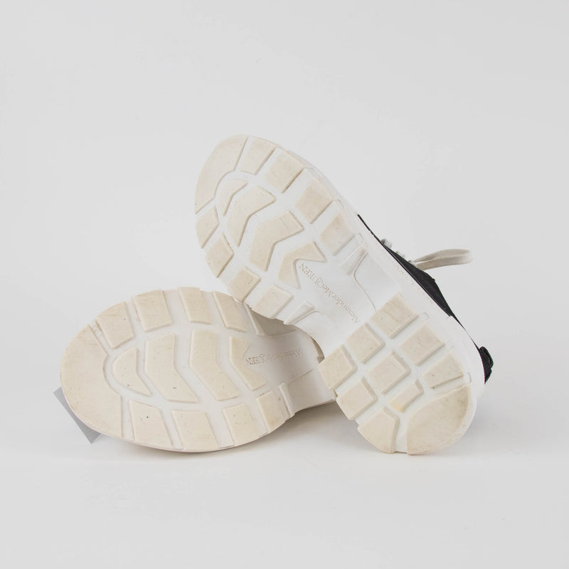 Alexander McQueen Black White Chunky Trainers