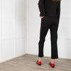 DL1961 Patti Straight in Black Peached