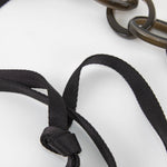 Marni Green Brown Interconnected Circles Necklace