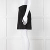Posse Black Linen Pleated Front Shorts