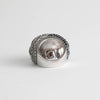 Swarovski Silver Charcoal Crystal Appolon Ring